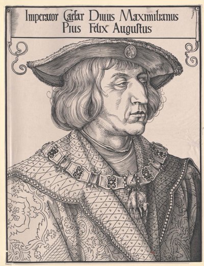 Święty Cesarz Rzymski Maksymilian I (druk) autorstwa Unknown artist