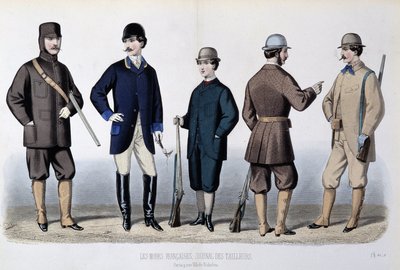 Garnitury myśliwskie, „Dziennik krawiecki”” autorstwa Unknown artist