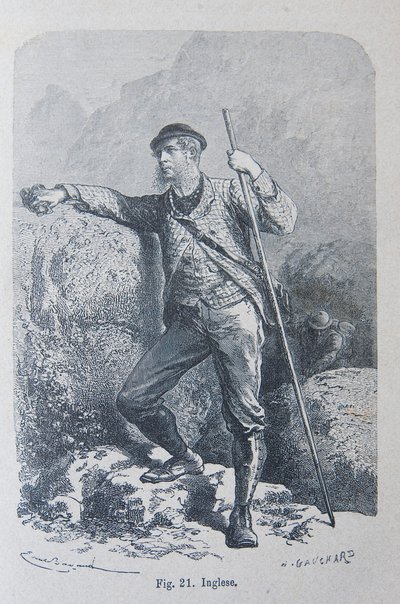 Ilustracja z „Rasy ludzkiej” Louisa Figuier autorstwa Unknown artist