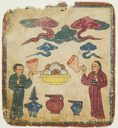 Obraz z zestawu kart inicjacyjnych (Tsakali) autorstwa Unknown artist