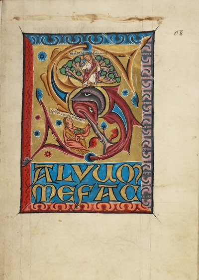 Inicjał S: Chrystus jako Oblubieniec z Oblubienicą autorstwa Unknown artist