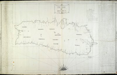 Wyspa Minorka autorstwa Unknown artist