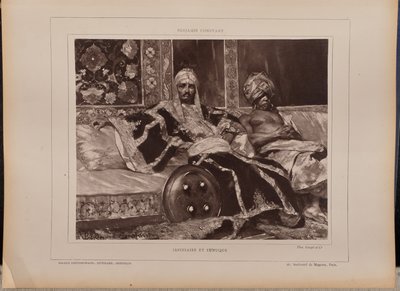 Janissary i Eunuch autorstwa Unknown artist