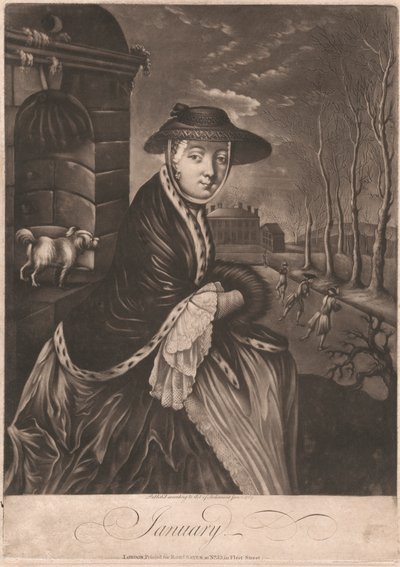 Styczeń autorstwa Unknown artist