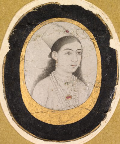 Klejnotowy portret młodej dziewczyny autorstwa Unknown artist