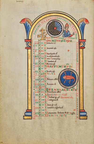 Jowisz (); znak zodiaku Skorpion autorstwa Unknown artist