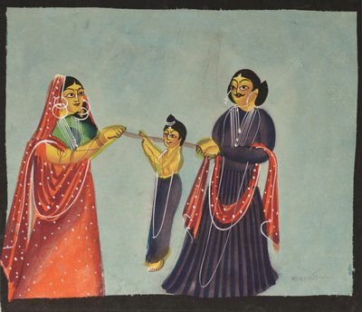 Malarstwo Kalighatu autorstwa Unknown artist