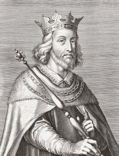 Król Ferdynand I Portugalii. Portret. autorstwa Unknown artist
