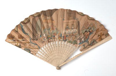 Fan koronacji króla Jerzego III autorstwa Unknown artist