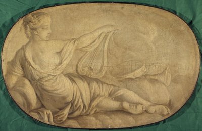 La Musique (alegoria, obraz dekoracyjny dla hotelu La Rivière w Canillac) autorstwa Unknown artist