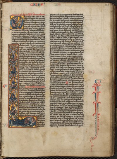 Biblia łacińska z Wulgatą autorstwa Unknown artist