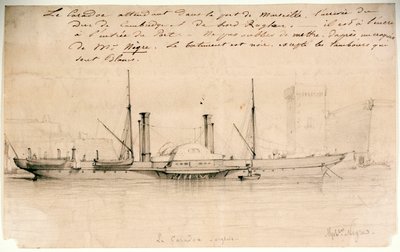 Le Caradoc - English" (grafit) autorstwa Unknown artist