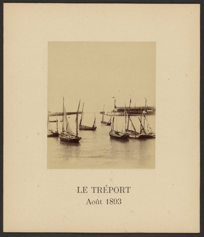 Le Tréport autorstwa Unknown artist