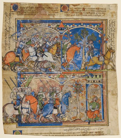 Fragment Biblii obrazkowej Morgana autorstwa Unknown artist