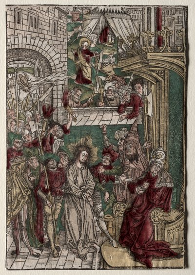 Życie Chrystusa: Chrystus przed Piłatem autorstwa Unknown artist