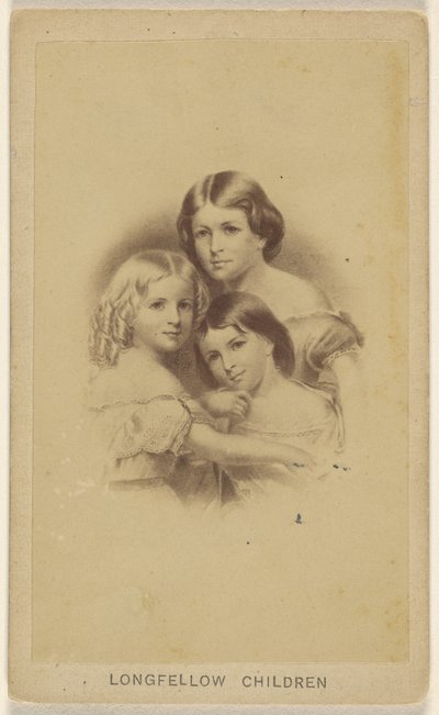 Dzieci Longfellow. autorstwa Unknown artist