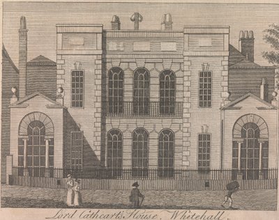Dom Lorda Cathcarta, Whitehall; strona 58 (tom pierwszy) autorstwa Unknown artist