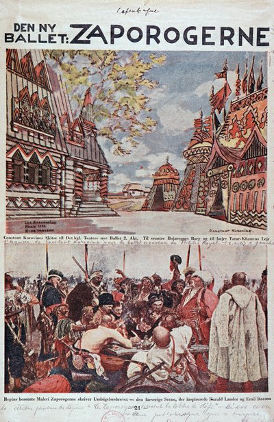 Teatr Liryczny: Zaporogi (Zaporogne) - Biblia operowa. autorstwa Unknown artist