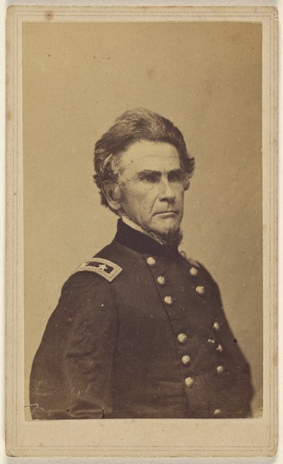 Generał [major] [Ormsby McKnight] Mitchell (1810-1862) autorstwa Unknown artist