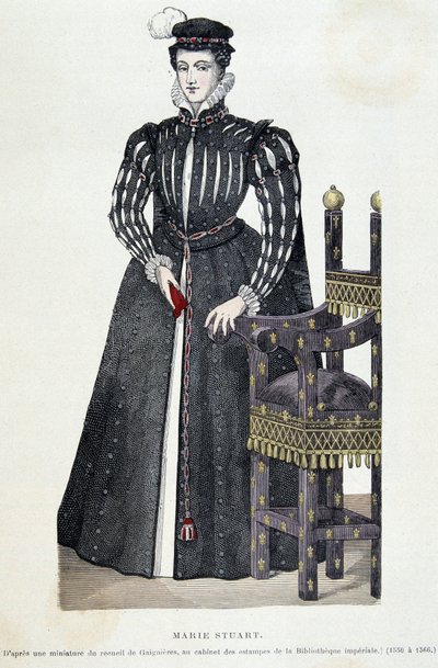 Marie Stuart - grawer autorstwa Unknown artist