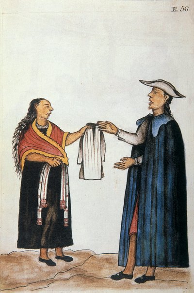 Książka „Trujillo Del Peru” lub „Codex Martinez Companion”, autorstwa Baltazara Martineza Companion i Bujandy, biskupa Trujillo (1782-1785) autorstwa Unknown artist