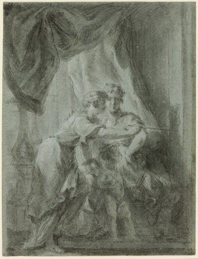 Mars, Wenus i Kupidyn autorstwa Unknown artist
