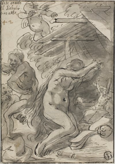 Maria Magdalena w Wilderness autorstwa Unknown artist