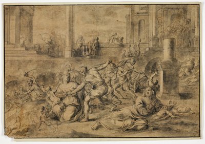 Masakra niewinnych autorstwa Unknown artist