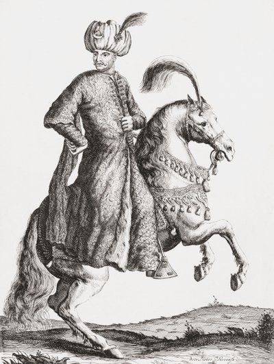 Mehmed IV, znany również jako Mehmet IV i Mehmed lub Mehmet the Hunter autorstwa Unknown artist