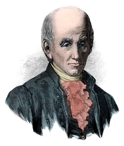 Michel Adanson (1727-1806), francuski botanik. autorstwa Unknown artist