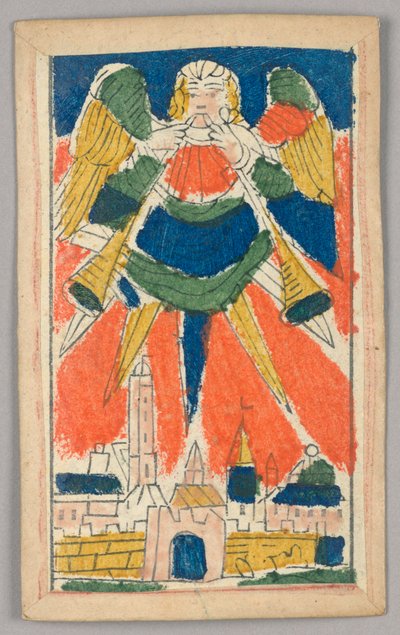 Karta do gry Minchiate (Tarot) autorstwa Unknown artist