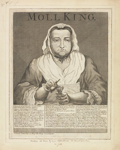 Moll King (grawerowany na burcie portret znanej kochanki King