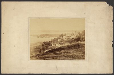 [Klasztor nad brzegiem Wołgi, Niżny Nowogród]. autorstwa Unknown artist