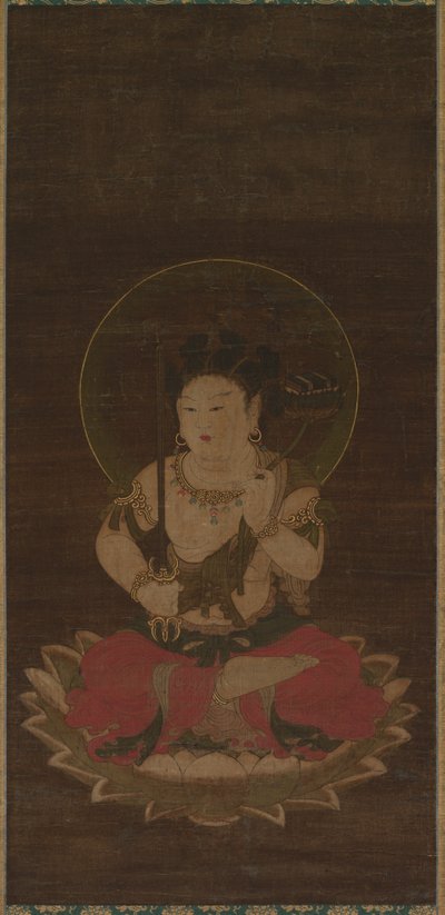 Manju jest dzieckiem (Chigo Manju) autorstwa Unknown artist