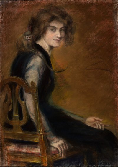 Małpie zwierzątko autorstwa Unknown artist