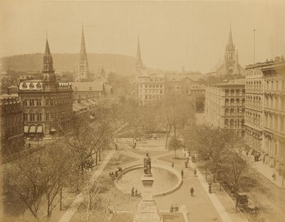 Montreal, Place Victoria autorstwa Unknown artist