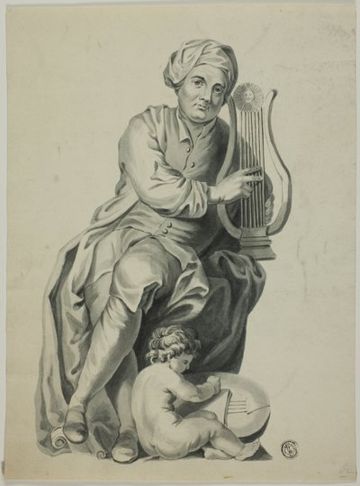 Pomnik Haendla autorstwa Unknown artist