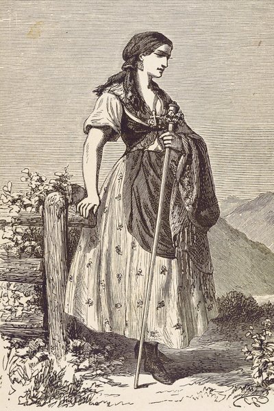 Kobieta z Moraw autorstwa Unknown artist