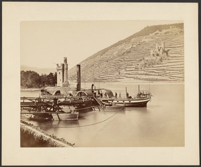 [Mouse Tower on the Rhine] autorstwa Unknown artist