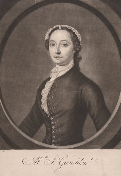 Pani J. Gomeldon autorstwa Unknown artist