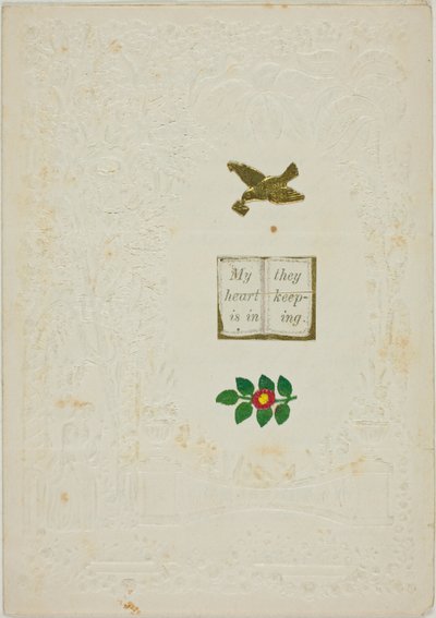 Moje serce jest w Twojej opiece (Valentine) autorstwa Unknown artist