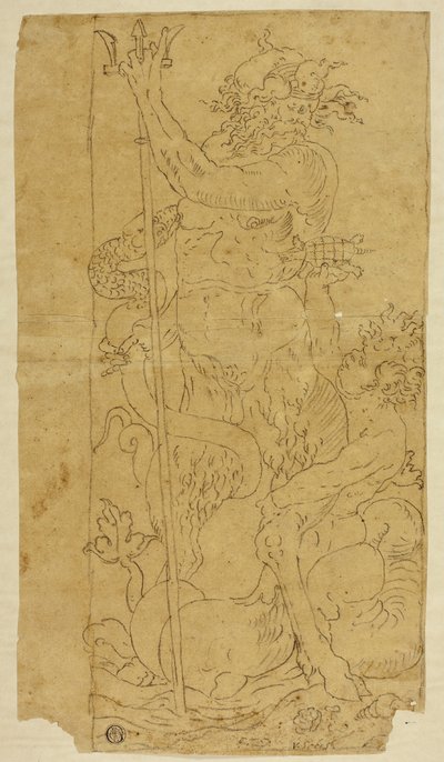 Neptun i Tryton autorstwa Unknown artist