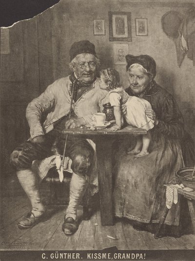 O. Günther - Pocałuj mnie, dziadku! autorstwa Unknown artist