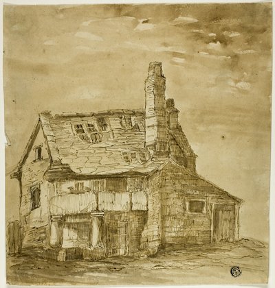 Old Farmhouse autorstwa Unknown artist