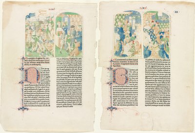 Otwierające strony z pamiętnych faktów i powiedzeń Valeriusa Maximusa autorstwa Unknown artist