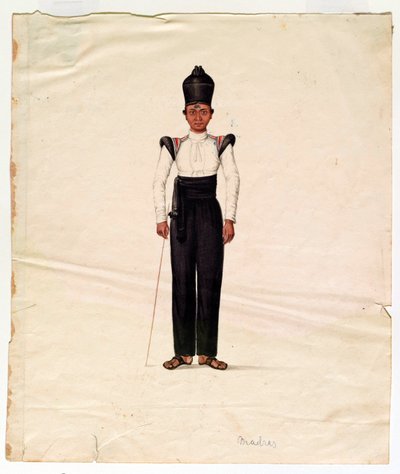 Porządny chłopiec, Armia Madrasu autorstwa Unknown artist