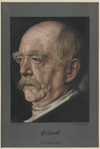 Otto hrabia Bismarck (druk) autorstwa Unknown artist