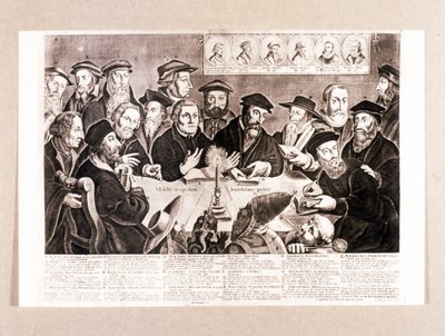 REFORMACJA PROTESTANCKA: Luter, Melanchton, Kalwin, Zwingli itd. autorstwa Unknown artist