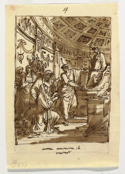 Pałac Milzetti, Faenza; autorstwa Unknown artist