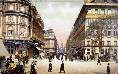 Paryż: rue de la Chaussée d